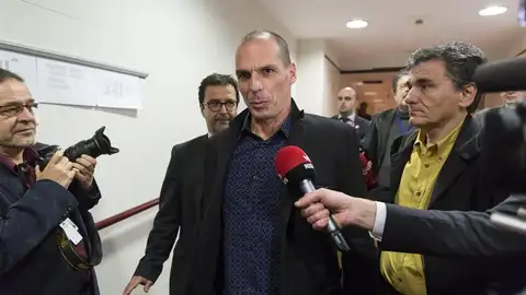 El ministro de Finanzas de Grecia, Yanis Varufakis El ministro de Finanzas de Grecia, Yanis Varufakis