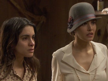 Puente Viejo C1011 - Francisca descubre a Inés y Amalia con Beltran