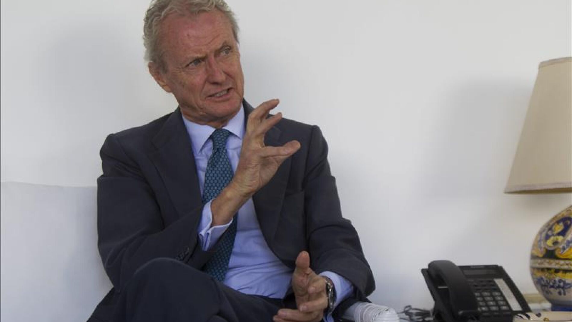 Pedro Moren&eacute;s, ministro de Defensa.