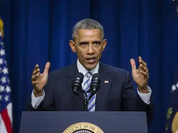 El presidente estadounidense, Barack Obama El presidente estadounidense, Barack Obama