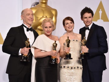 Los cuatro actores ganadores del Oscar