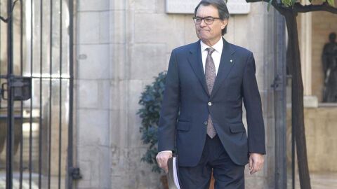 El presidente de la Generalitat, Artur Mas