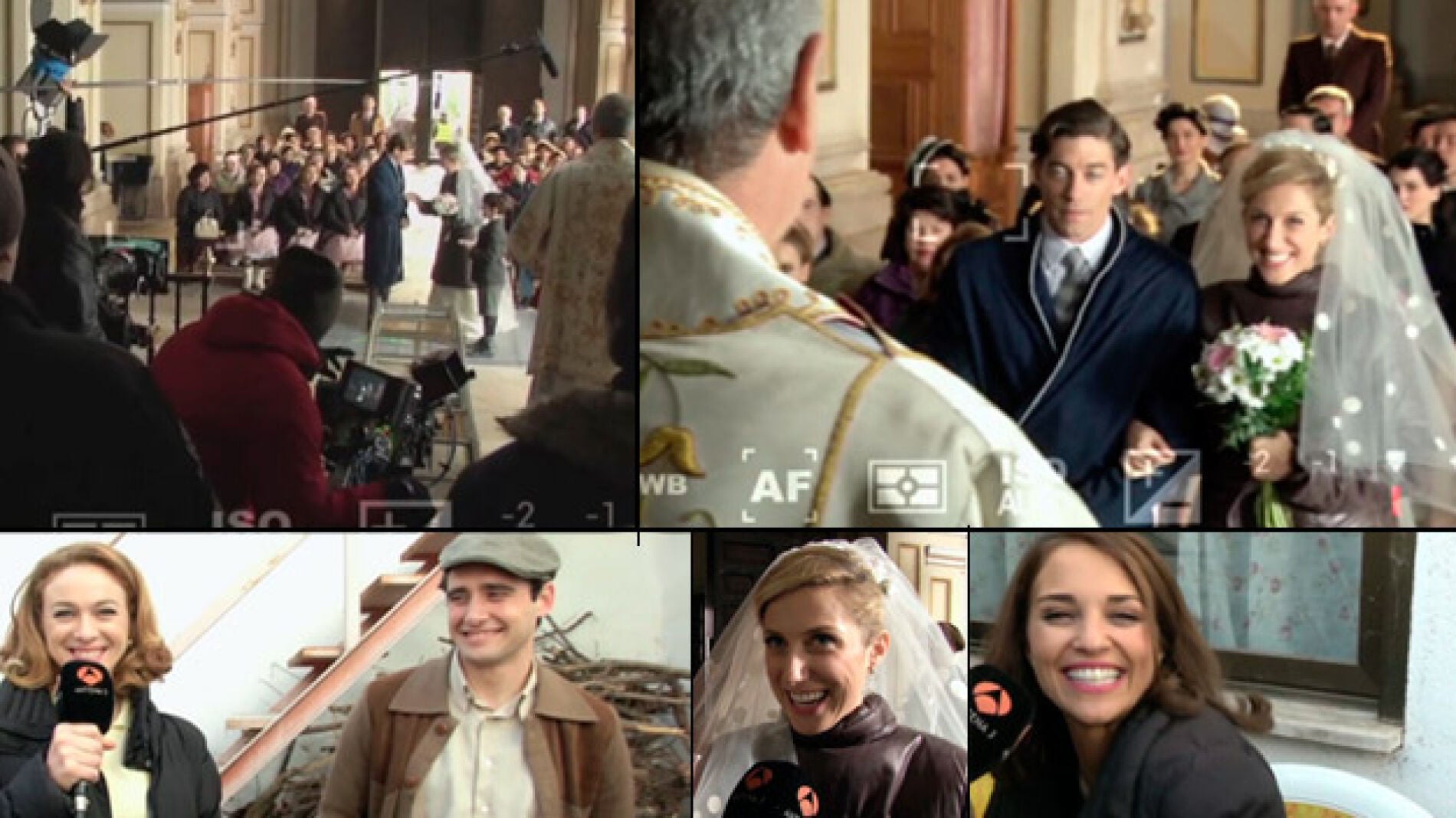 Pasamos un d&iacute;a en 'Porrillos' en la grabaci&oacute;n de la boda de Pedro y Rita