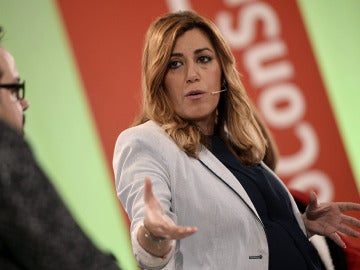 Susana Díaz en un acto en Andalucía