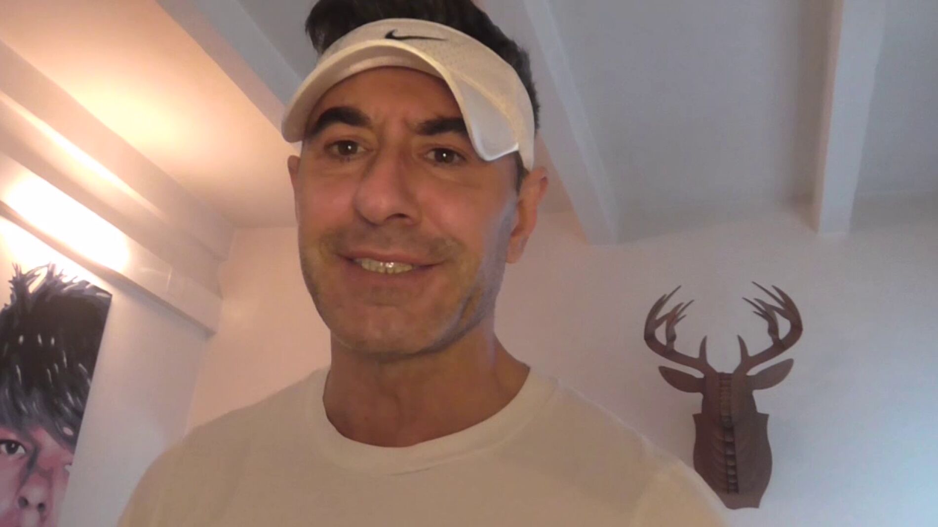 Abel Arana muy deportivo