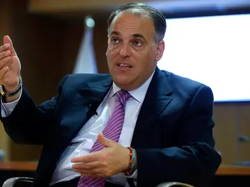 Javier Tebas, presidente de la LFP Javier Tebas, presidente de la LFP