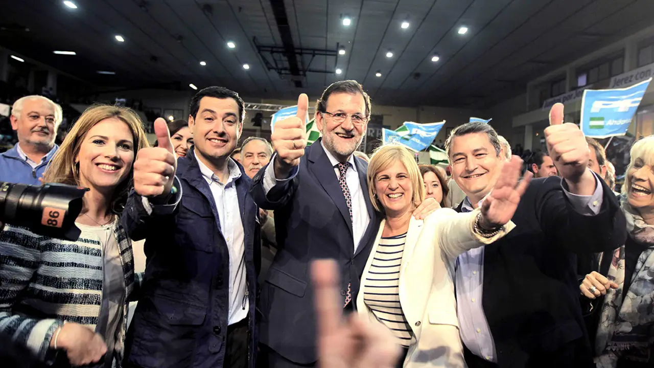 Rajoy: "A mí no me piden, como a otro, el pasaporte para venir a Andalucía"