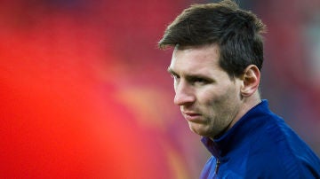 Leo Messi, delantero del FC Barcelona