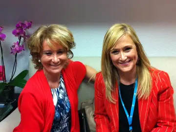 Esperanza Aguirre y Cristina Cifuentes Esperanza Aguirre y Cristina Cifuentes