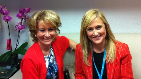 Esperanza Aguirre y Cristina Cifuentes Esperanza Aguirre y Cristina Cifuentes