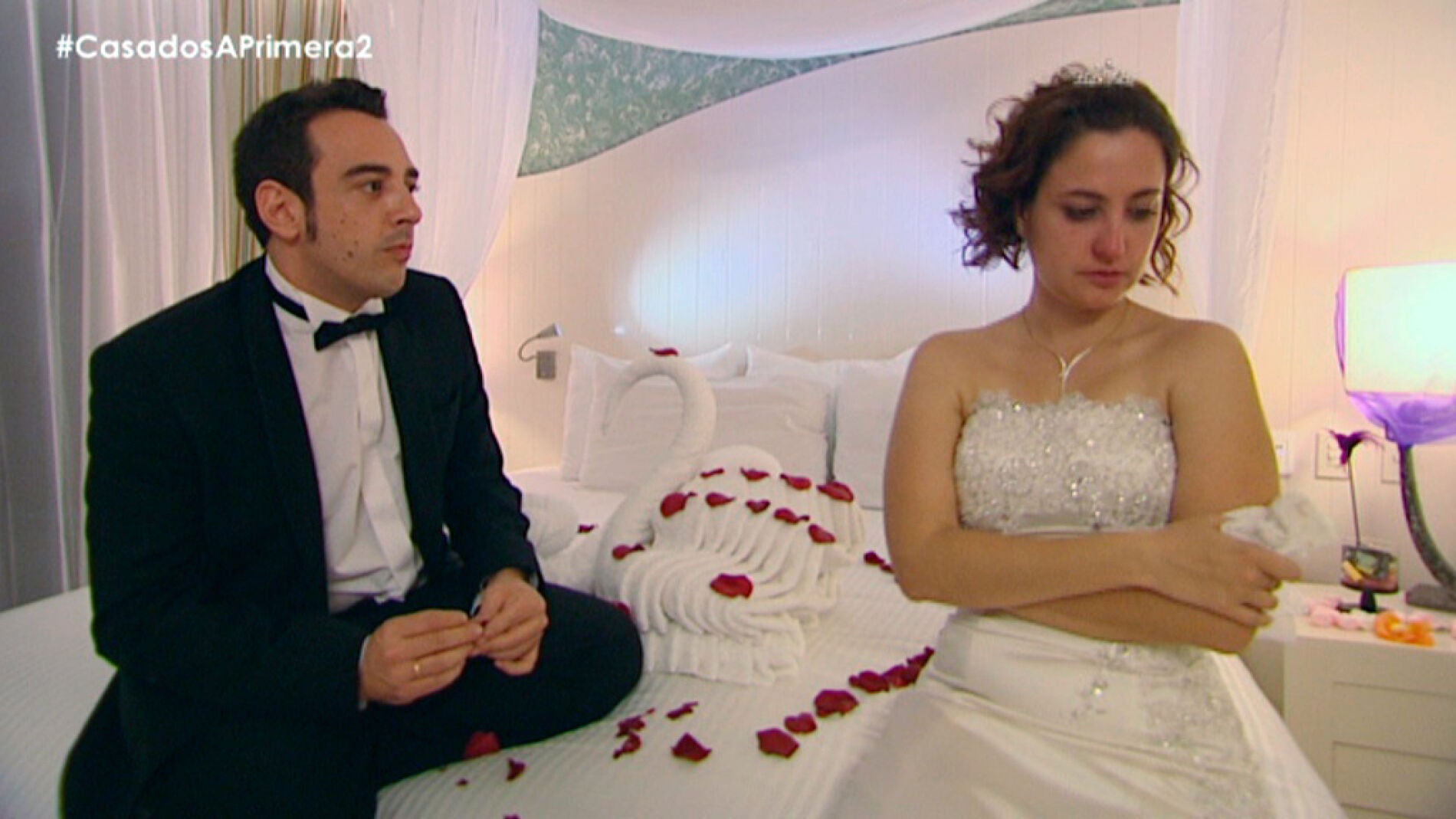 Gloria y Salva acaban discutiendo en su noche de bodas: "Quedamos como amigos"