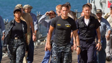 Escena de 'Battleship'