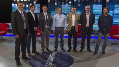 El debate 'a siete' en Andalucía se centra en la corrupción