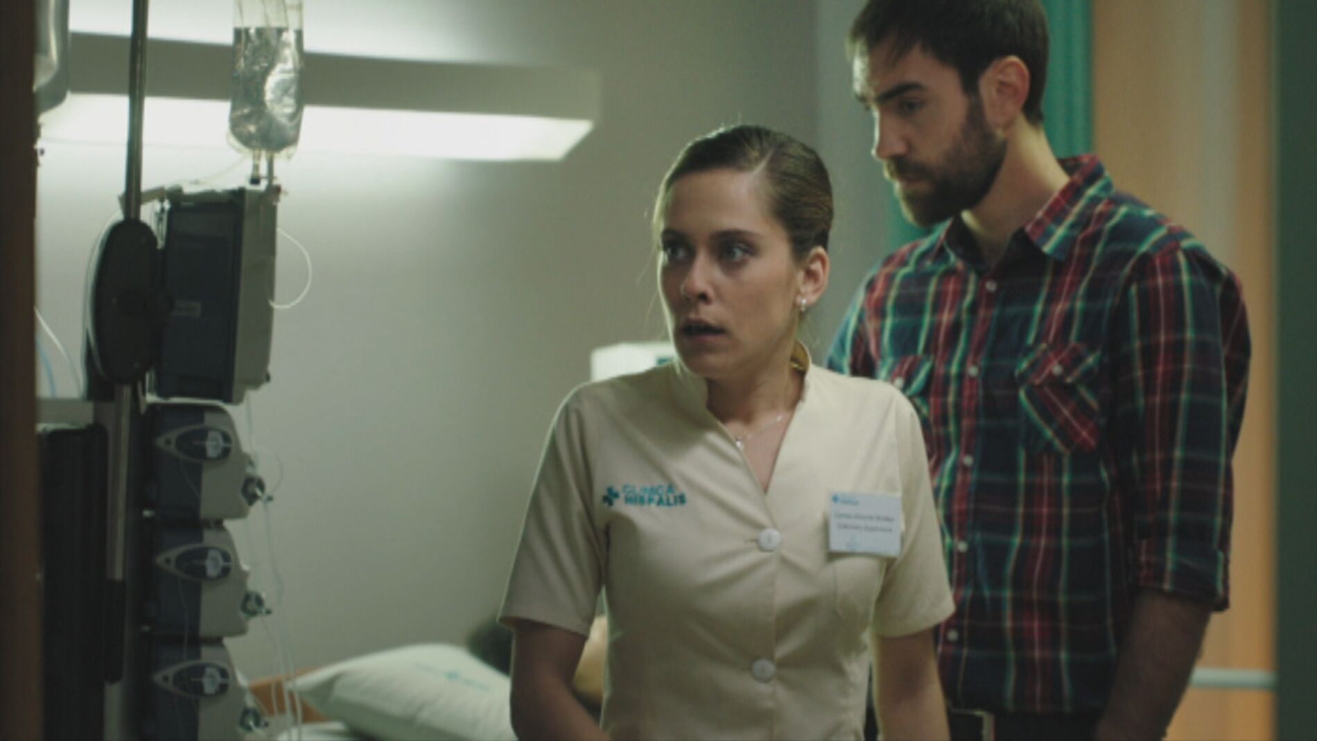 Mar&iacute;a Le&oacute;n y Jon Plazaola en 'All&iacute; Abajo'