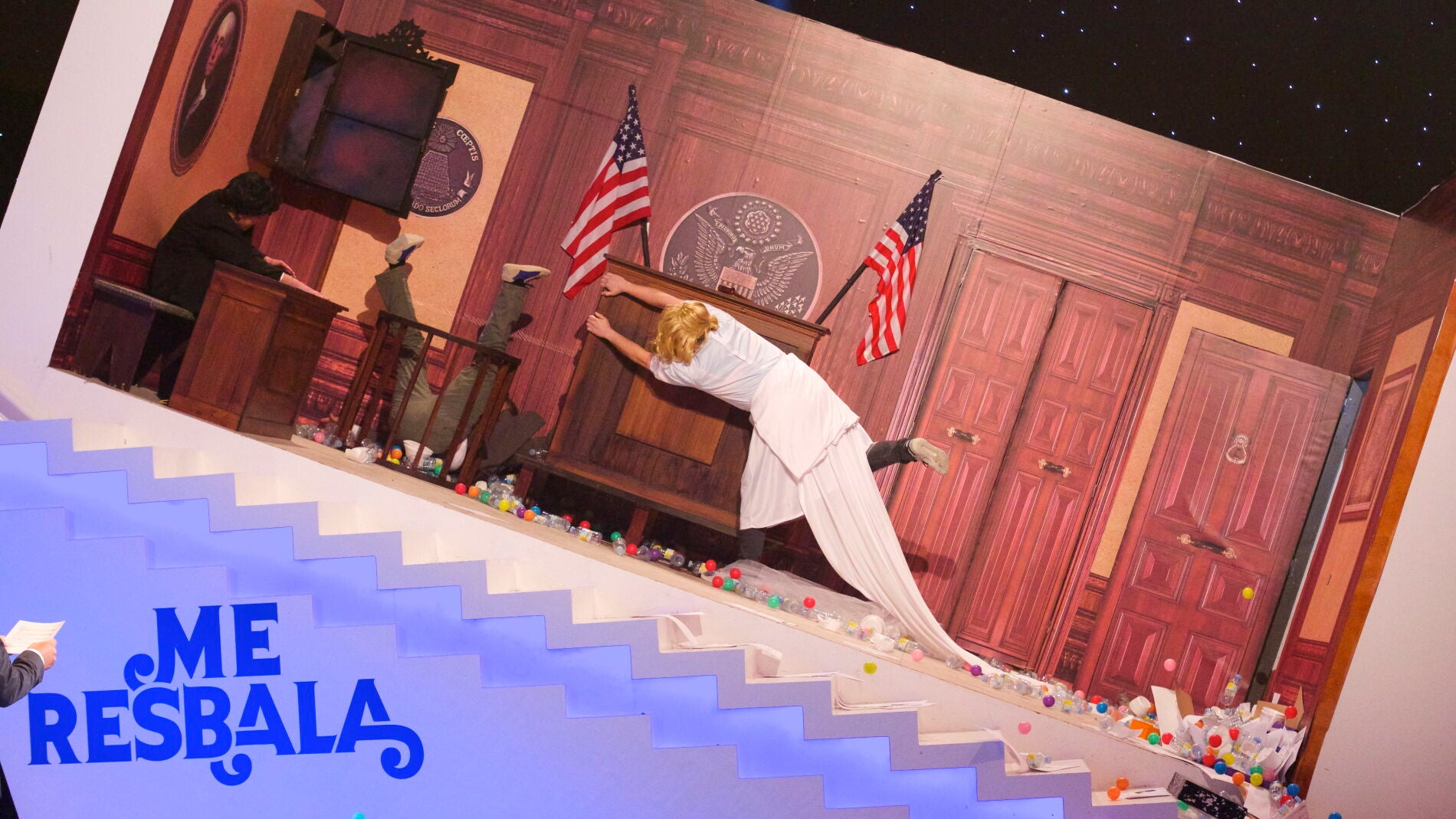 Teatro de pendiente: Me caigo en el matrimonio