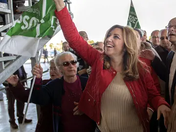 Susana Díaz: "Quiero que os sintáis orgulllosos" Susana Díaz: "Quiero que os sintáis orgulllosos"