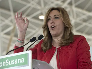 Susana Díaz: "Rajoy no puede mirar a los ojos de la gente" Susana Díaz: "Rajoy no puede mirar a los ojos de la gente"
