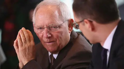 El ministro alemán de Finanzas, Wolfgang Schäuble El ministro alemán de Finanzas, Wolfgang Schäuble