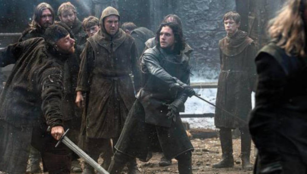 Jon Nieve en la quinta temporada de 'Juego de Tronos'