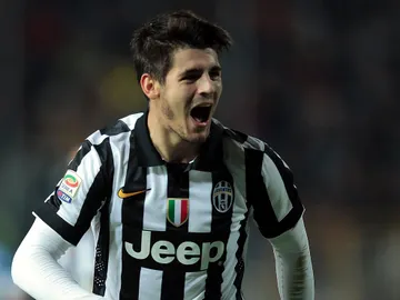 Álvaro Morata celebra su gol Álvaro Morata celebra su gol
