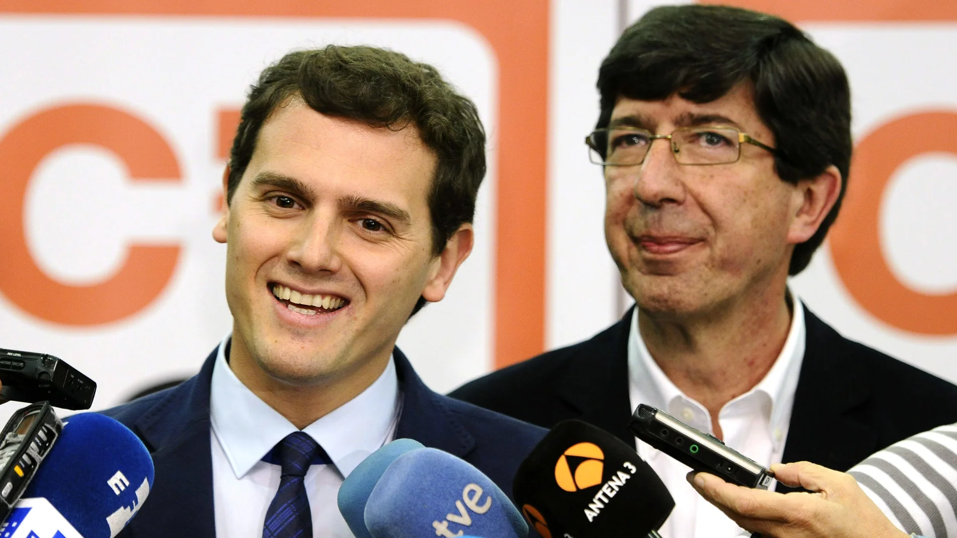 Albert Rivera con Juan Marín