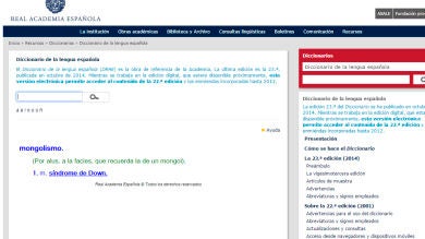 La RAE actualizará en su web la definición de Síndrome de Down