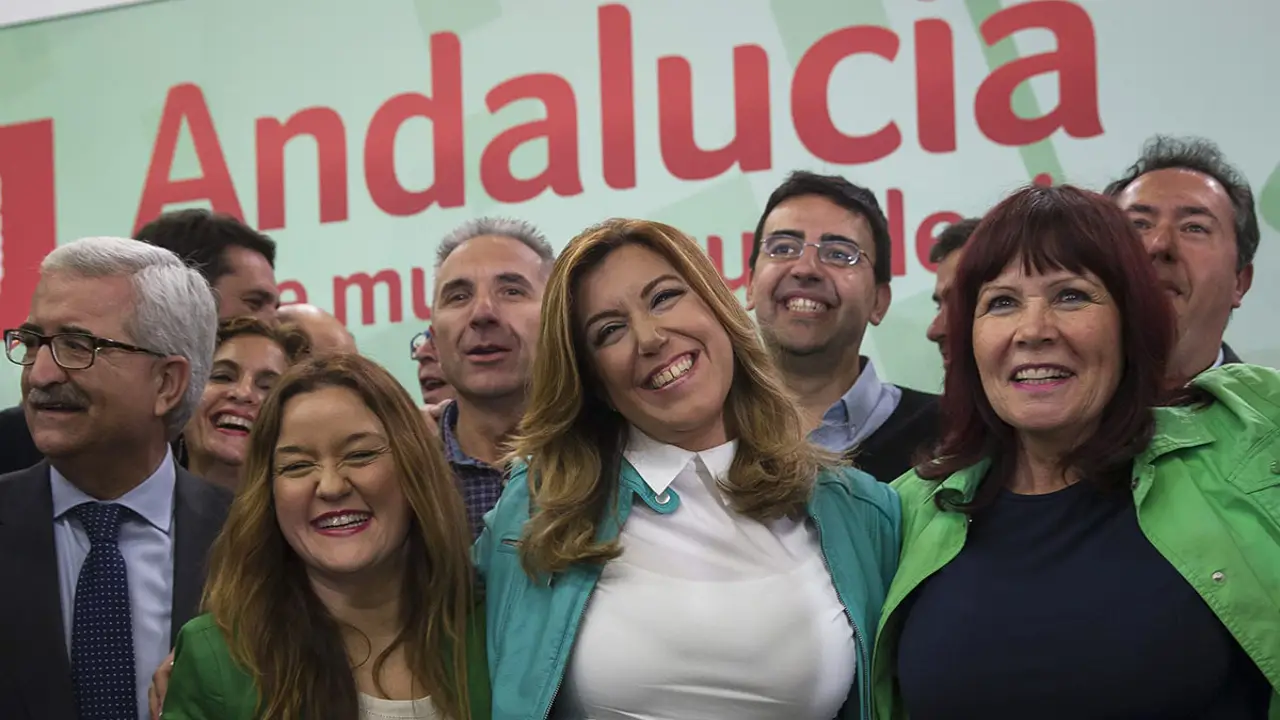 Susana Díaz gana sin mayoría y Podemos es la tercera fuerza