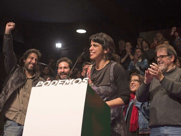 Teresa Rodríguez, secretaria general de Podemos Andalucía