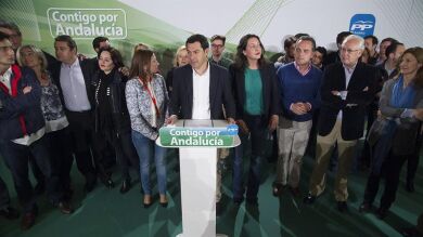El PP se hunde en Andalucía y se queda sin posibilidad de formar gobierno