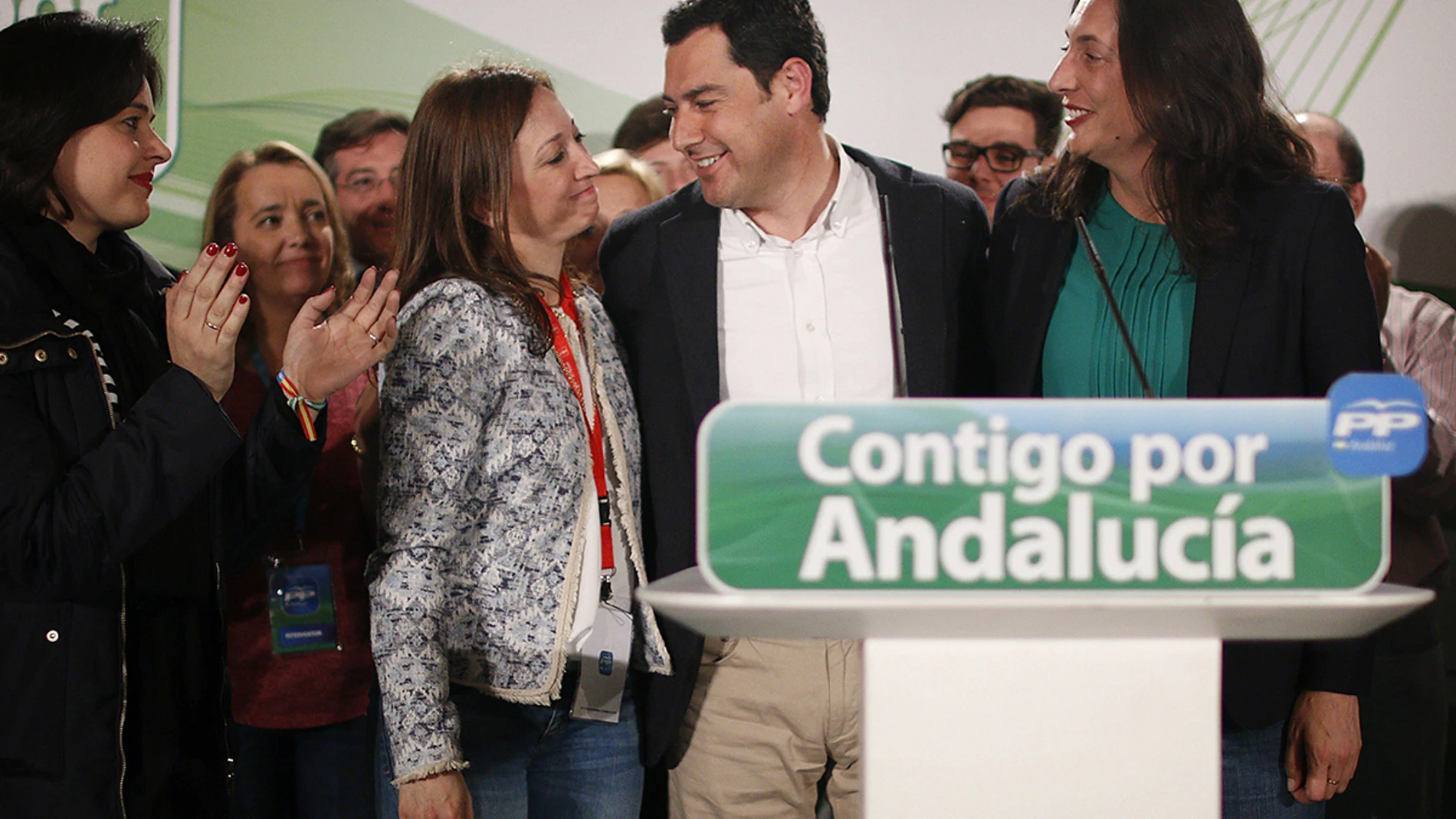 Juanma Moreno tras conocer los resultados electorales