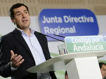 El presidente del PP de Andalucía, Juanma Moreno El presidente del PP de Andalucía, Juanma Moreno