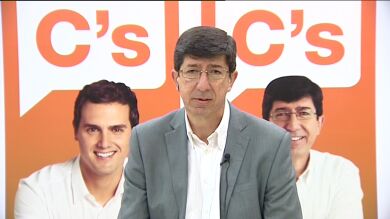 Juan Marín, candidato de Ciudadanos: 