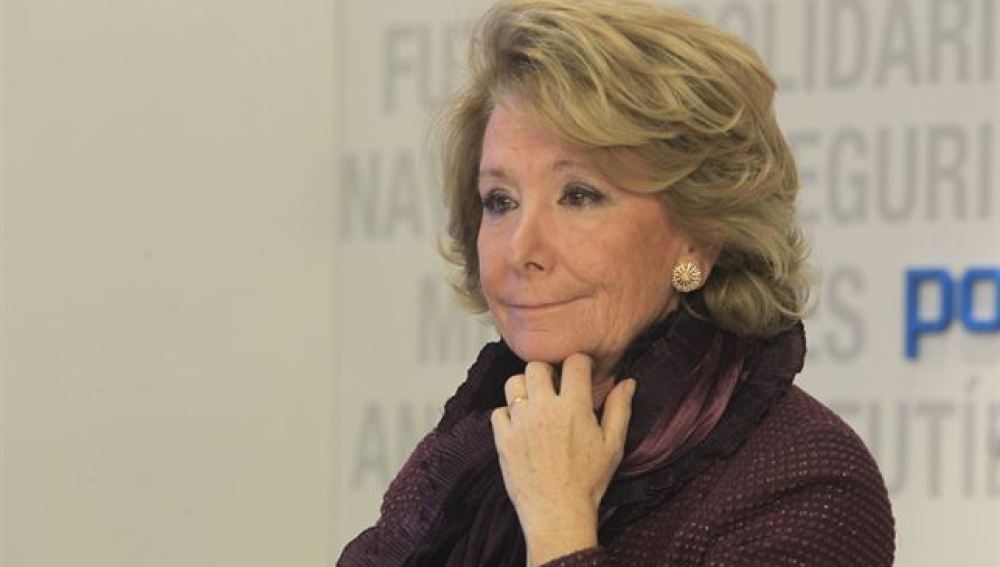 Esperanza Aguirre, tras las elecciones andaluzas 2015