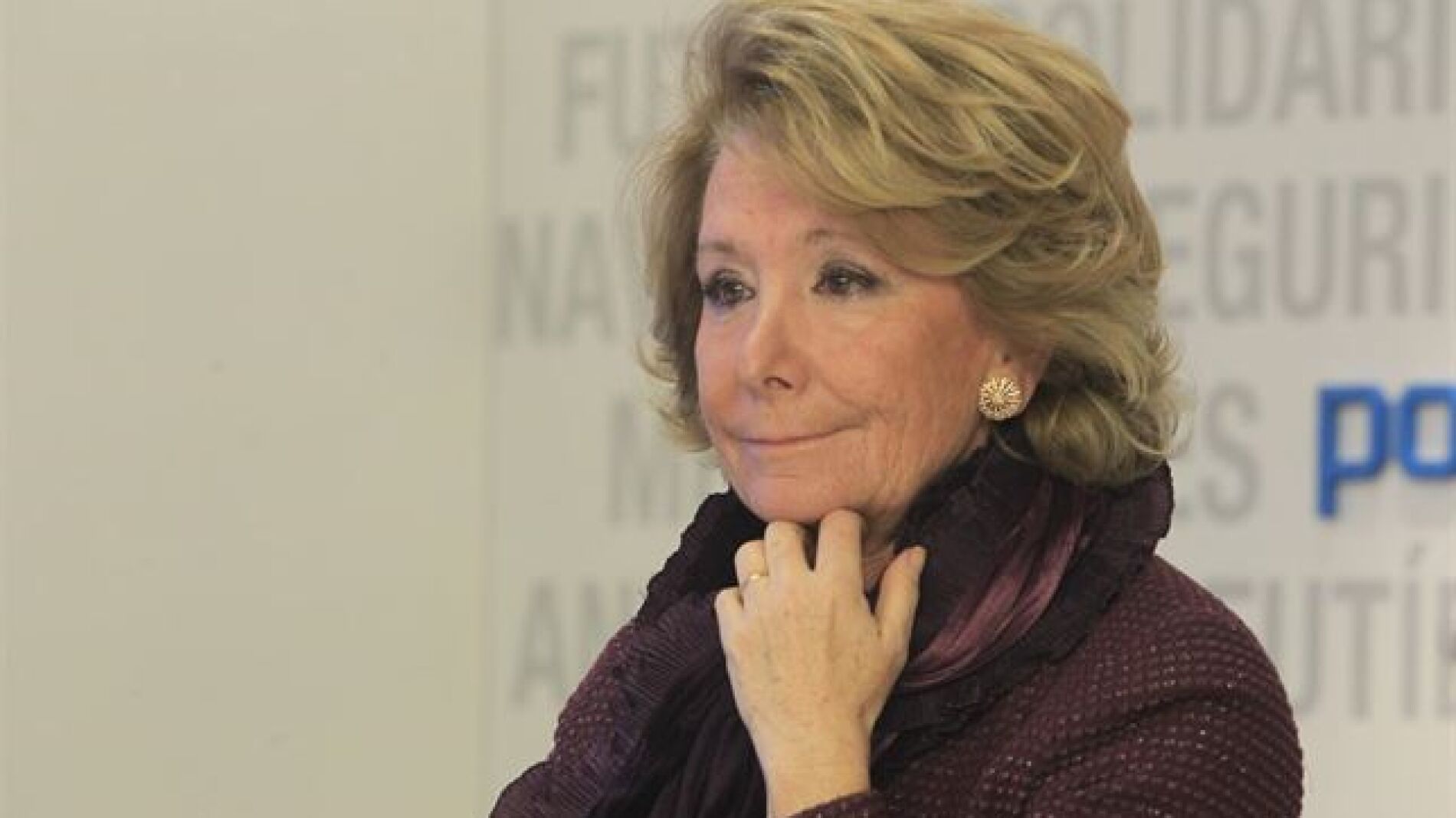 Esperanza Aguirre, tras las elecciones andaluzas 2015