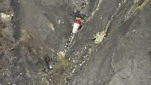 Zona del accidente del avi&oacute;n de Germanwings