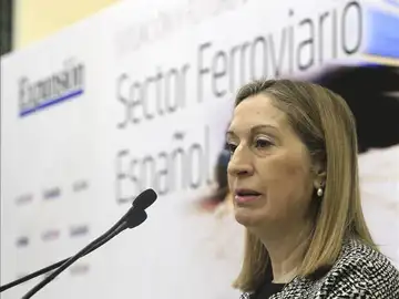 Ana Pastor, ministra de Fomento. Ana Pastor, ministra de Fomento.