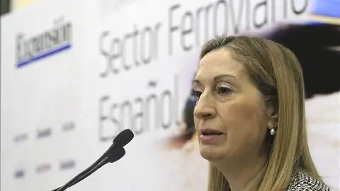 Ana Pastor, ministra de Fomento. Ana Pastor, ministra de Fomento.