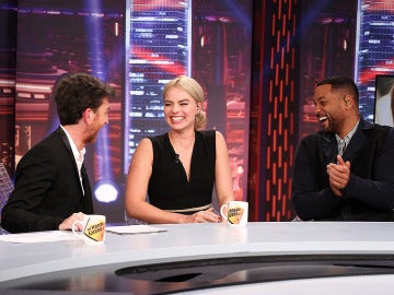 Will Smith y Margot Robbie en El Hormiguero 3.0Will Smith y Margot Robbie en El Hormiguero 3.0