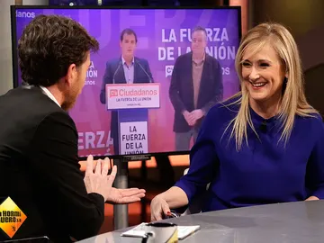 Cristina Cifuentes en El Hormiguero 3.0 Cristina Cifuentes en El Hormiguero 3.0