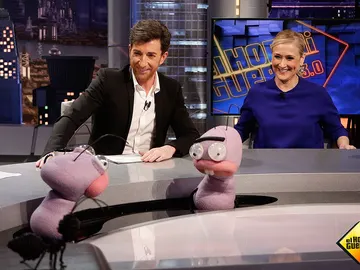 Cristina Cifuentes con Trancas y Barrancas en El Hormiguero 3.0 Cristina Cifuentes con Trancas y Barrancas en El Hormiguero 3.0