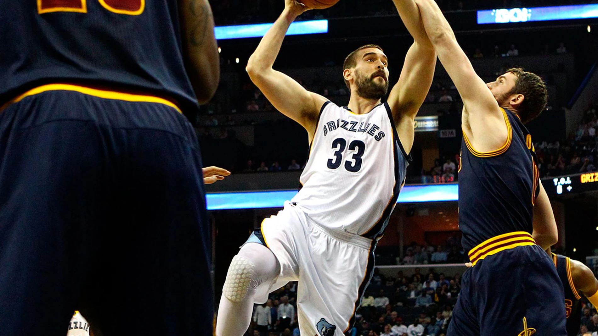 Marc Gasol, en acción ante Cleveland Marc Gasol, en acción ante Cleveland