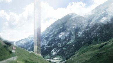El edificio más alto de Europa se construirá en una aldea de los Alpes suizos