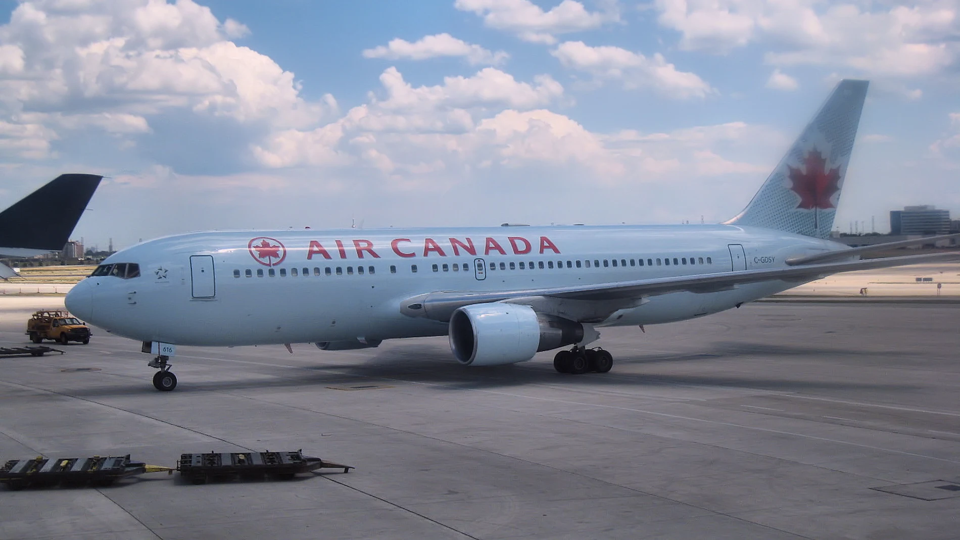 Avión de Air Canadá Avión de Air Canadá