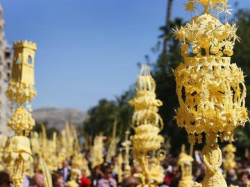 En Elche la Semana Santa arranca con la procesión de 'El Borriquito'