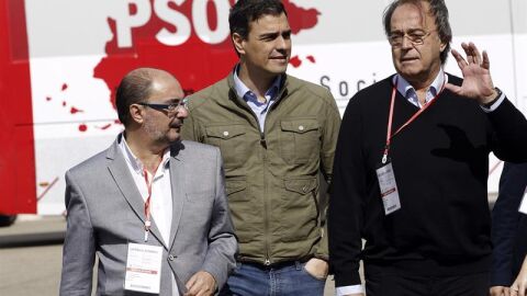 Pedro S&aacute;nchez, en Zaragoza