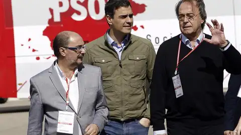 Pedro Sánchez, en Zaragoza Pedro Sánchez, en Zaragoza