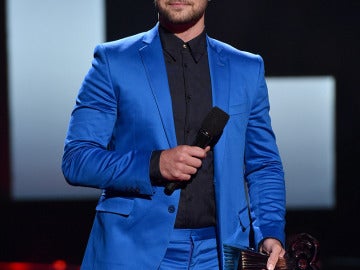 Justin Timberlake recibiendo un premio