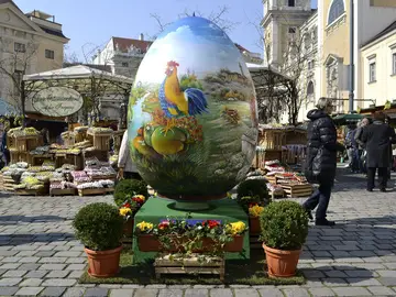 Huevo de pascua en Viena Huevo de pascua en Viena