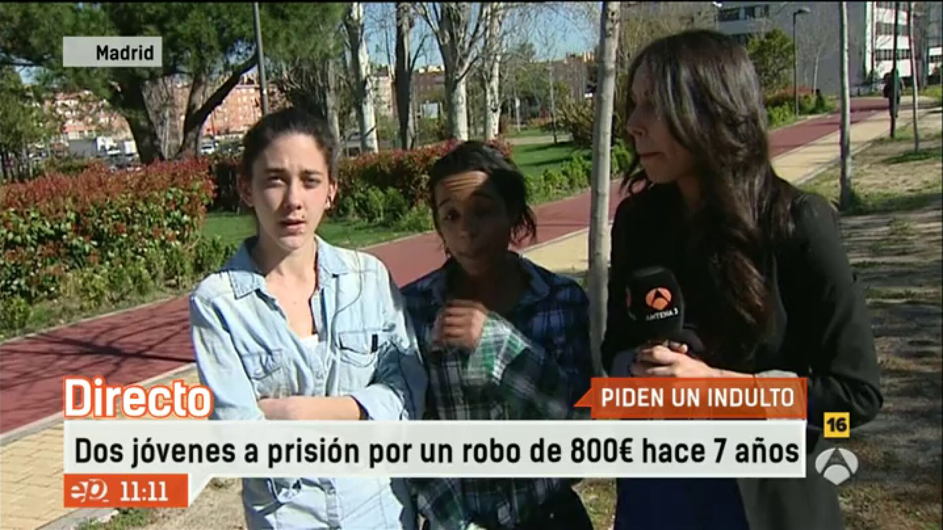 Dos jóvenes a prisión por un robo de 800 euros hace siete años