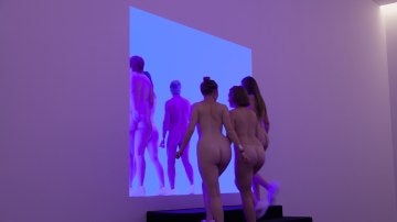 Tour nudista en la Galería Nacional de Australia
